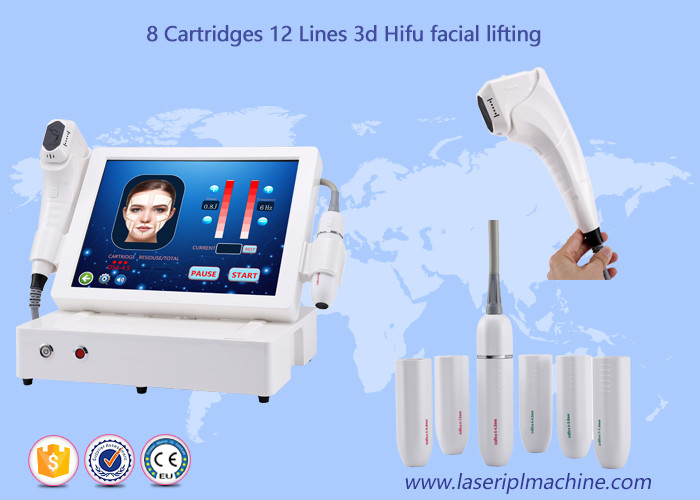 3d Hifu Ultrasound Machine / Accurate Tightening Body Slimming Facial Lifting Beauty Machine
