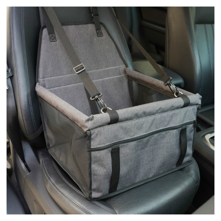Absorbent 4cm Pet Car Booster Seat 33cm Medium Dog Car Carrier