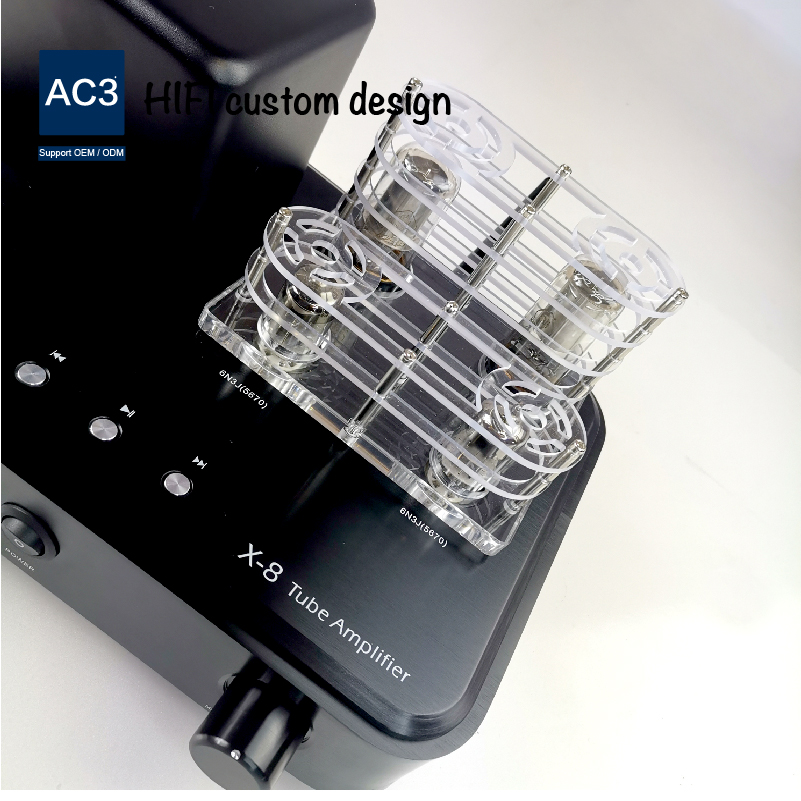 Japanese Iron Core 6N3J CNC 8 Ohm Mini Tube Amplifier