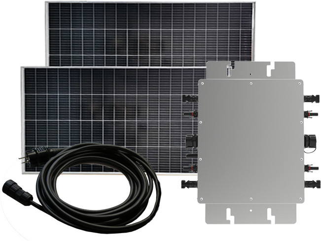 PV On Grid Solar Micro Inverter Grid Tie Ip65 1200 Watt Solar Inverter