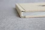 Modern Personalized 10 x 10 Fabric Covered Photo Album For Party / Holiday