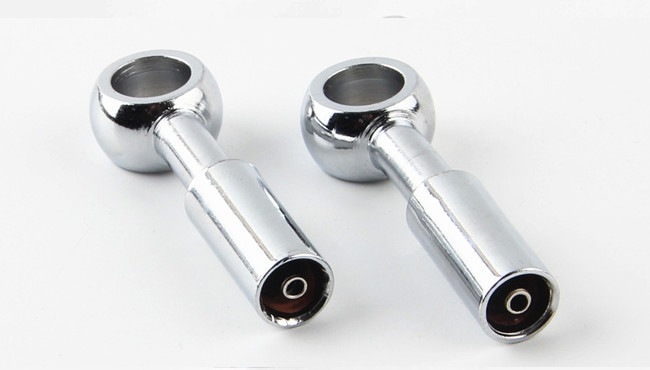 Carbon Steel Brake Line Banjo Fitting Chromed Plated 28 Degree
