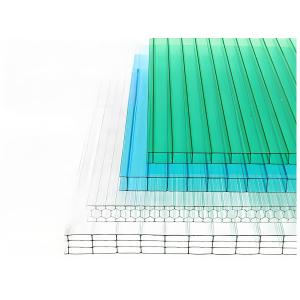 Four Layer Multiwall Polycarbonate PC Hollow Sheet For Soundproofing