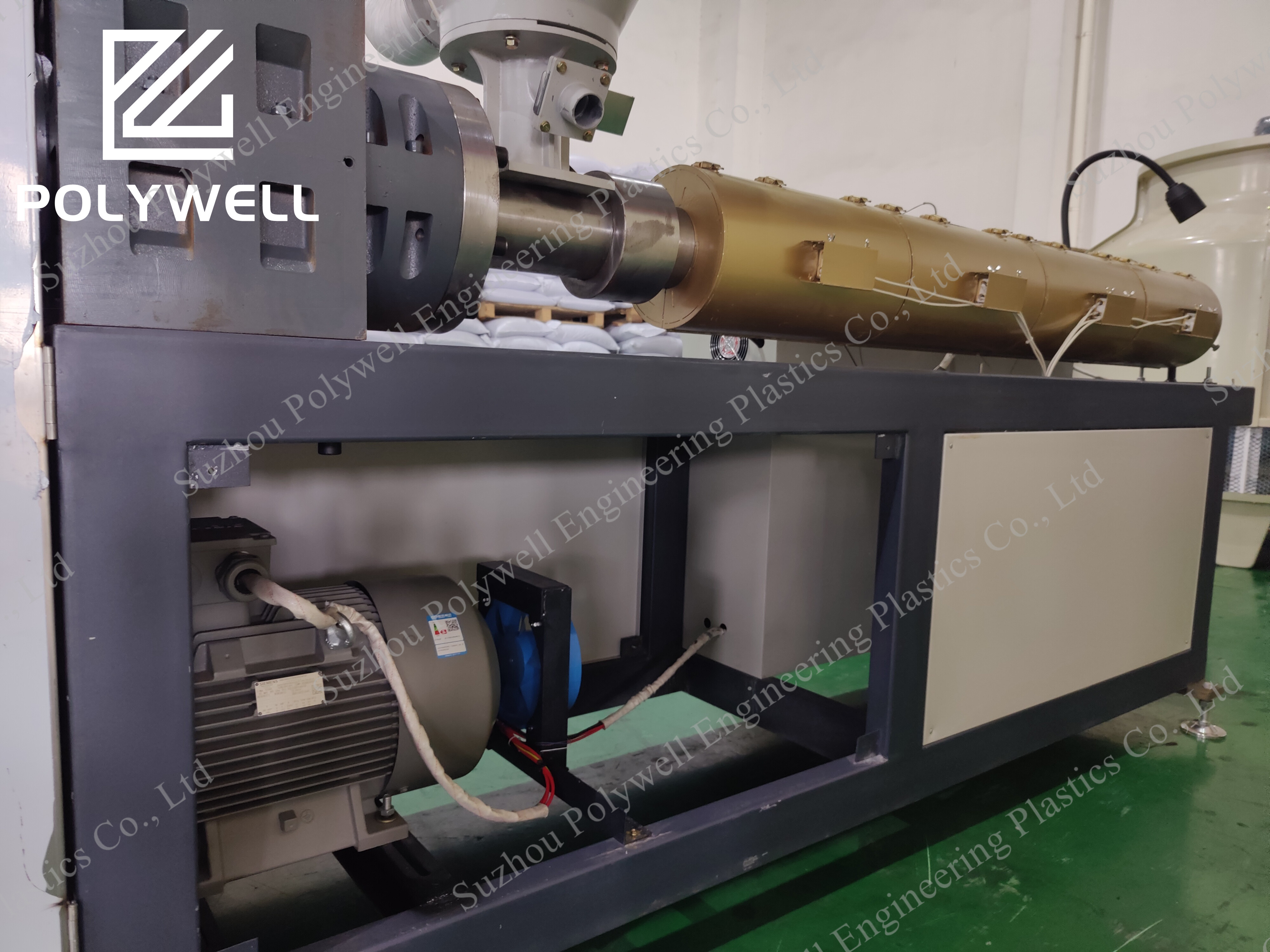 Single Screw Extruder Machine Nylon Profile Polyamide 66 Thermal Break Strips Production Line