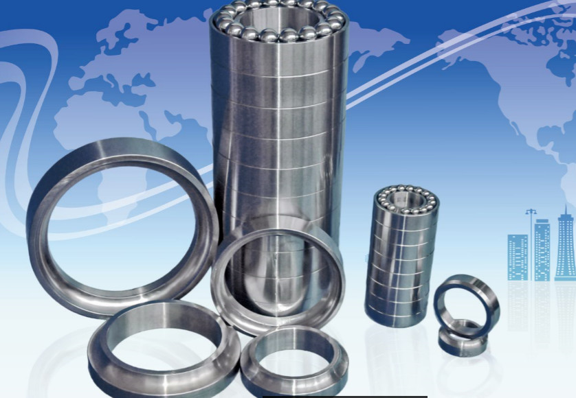 Multi Row Thrust Angular Contact Mud Motor Bearings 55SiMoVA Material