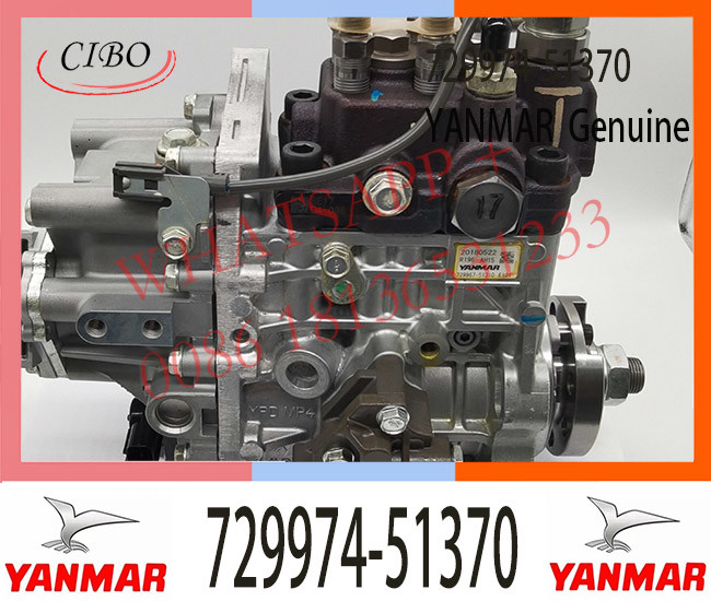 729974-51370 YANMAR Diesel Fuel Pump 4TVN98T Engine 729974-51370 729974-51400 729939-51320