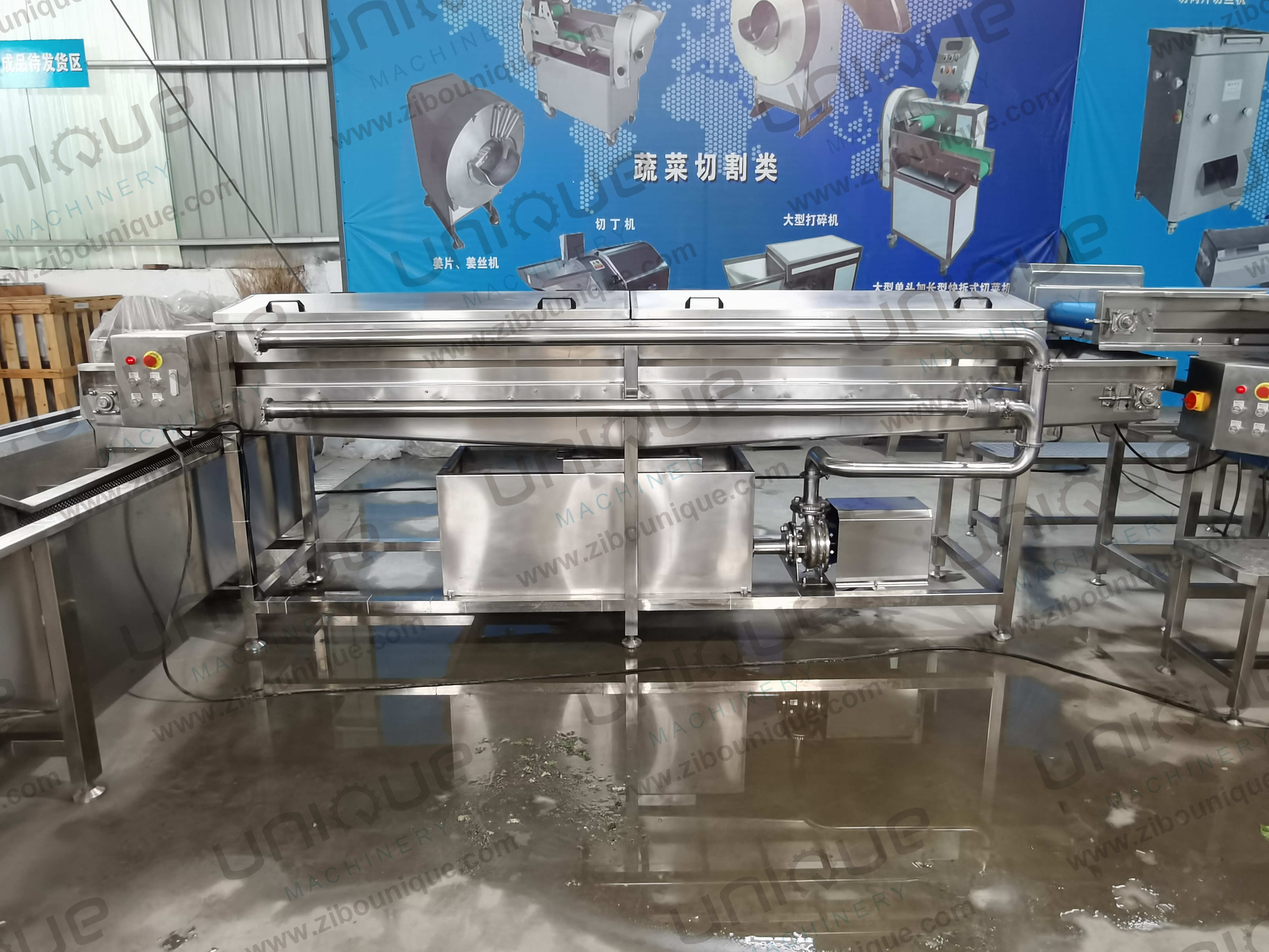 Customizable Voltage High Pressure Spraying Washing Machine for Fruit and Vegetables