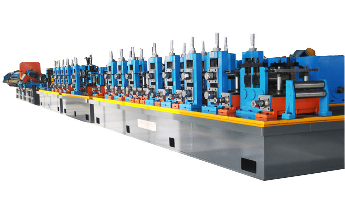 Q235 Carbon Steel Pipe Making Machine For Round Pipe Various Size