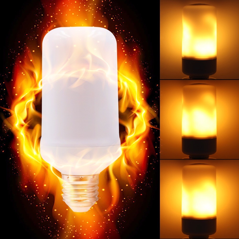 E26/E27/B22 LED Flame Effect Light Bulb / Flickering Simulated Flame Light Bulb
