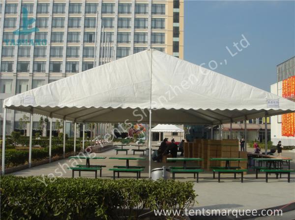 UV Resistant and Waterproof Aluminum Alloy Outdoor Event Tent White PVC Fabric