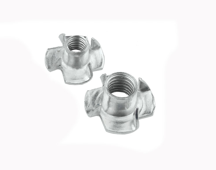 Pronged Tee Blind Furniture Tee Nut Stainless Steel Hardware Furniture Insrt Tee Nuts With Pronge