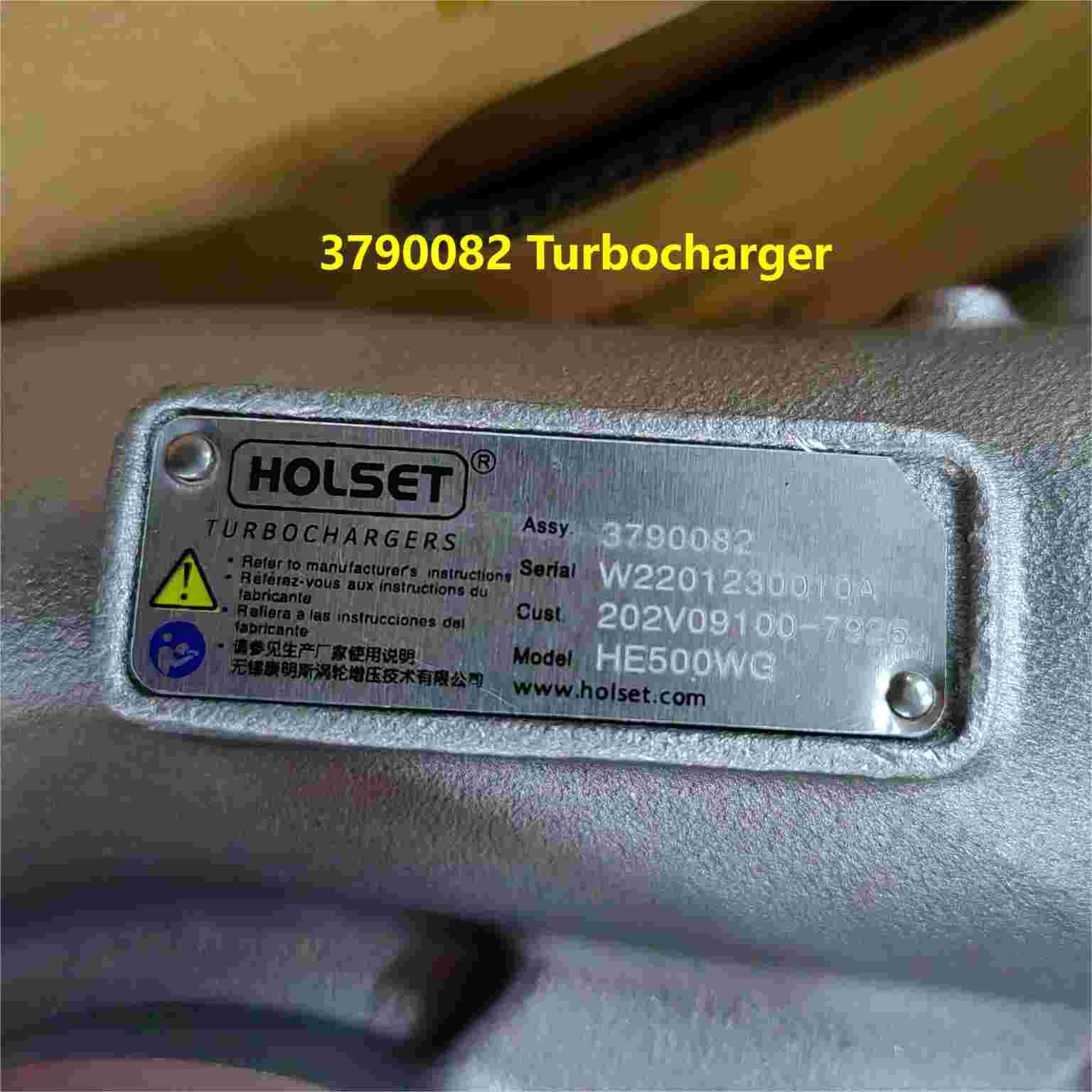 Turbine 3790082 HOWO Truck Parts W2201230010A 202V09100-7926 Turbocharger