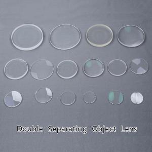 Optical Plano Convex Lens Microscope Objective Lens For Magnifier / Projector