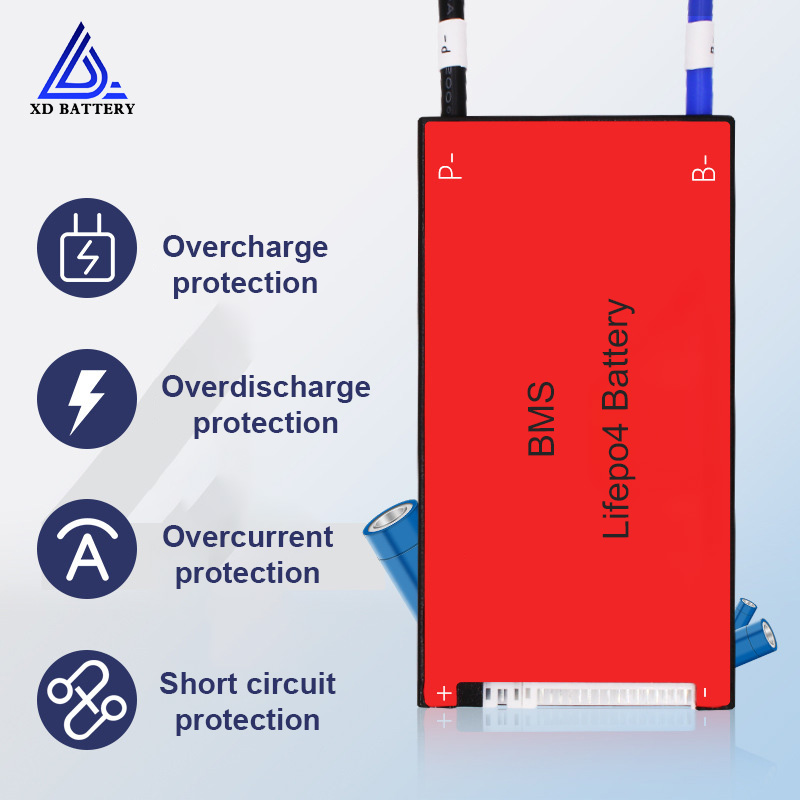 Custom Rechargeable Lifepo4 Li Ion Telecom Tower Battery 48v 50ah Akku With LED