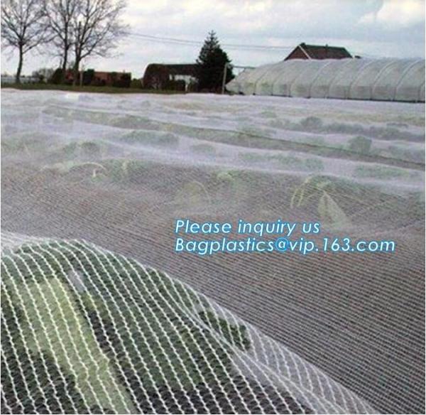 Monofilament Knitted 100% virgin HDPE Material Transparent Anti hail Netting