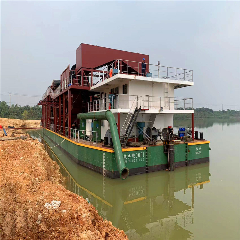 Professional Factory Made 18 Inch Cutter Suction Dredger with Pump