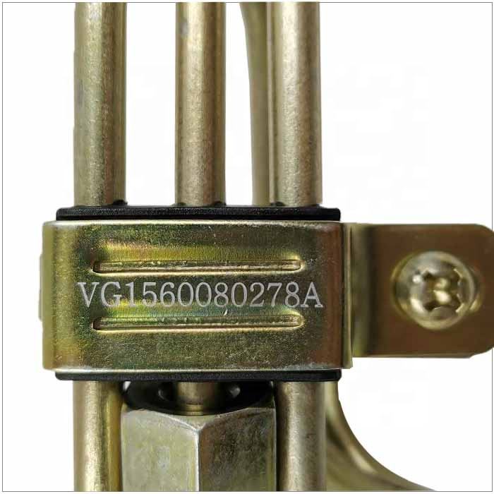 VG1560080278 High Pressure Oil Hose Steel SINOTRUK CNHTC Fire Resistance