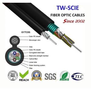 China 8 12 24 Core FIG8 Self Supporting Aerial Fiber Cable GYTC8S OEM on sale