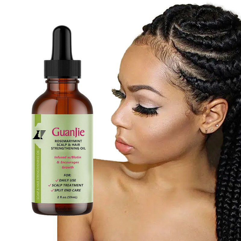 Wholesale Natural Anti Loss Essential Serum Fast Growth Care Product For Men Women Private Label Hair Regrowth Strengthening Oil