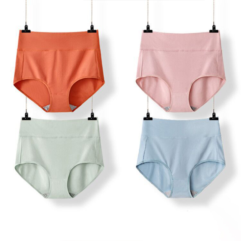 Loom Women Cotton Panties OEM Available Breathable Ventilate Midrise