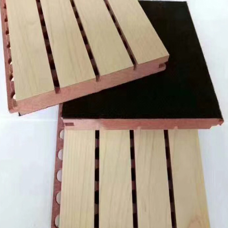 Fireproof Veneer Sound Absorbing Boards For Walls And Ceilings 2440mm * 133 mm