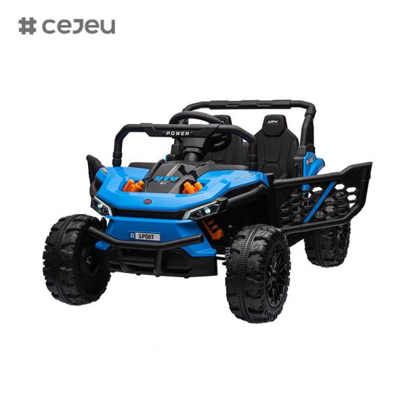 CJ-015 12V 2 Seater Kids Ride on UTV Car, 4.5AH Electric Vehicle Truck Car with
