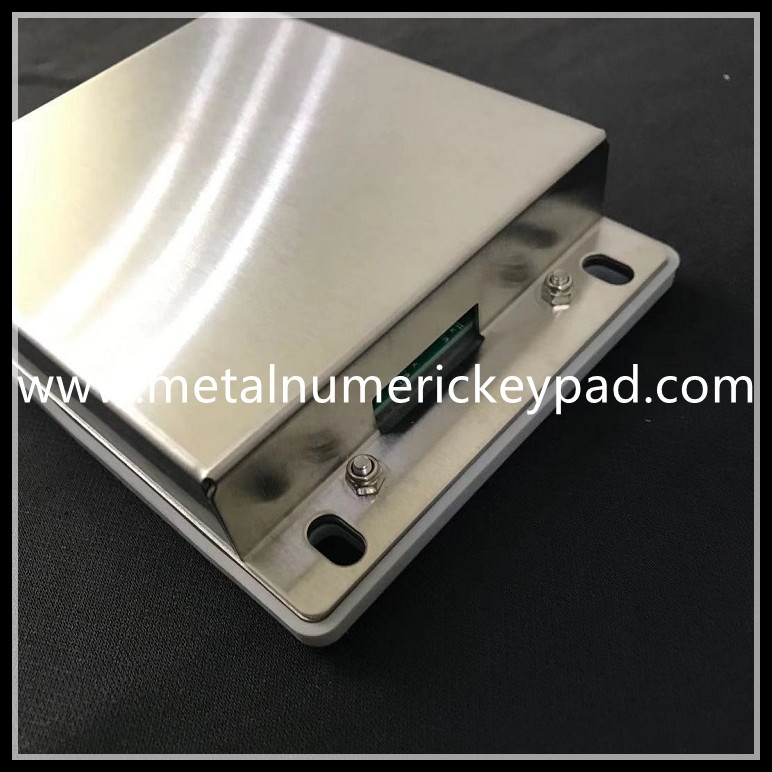 Waterproof 4X4 Matrix Metal Numeric Keypad 16 Keys R232 Interface