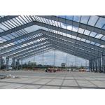 High Strength Prefabricated Steel Structures , Prefab Metal Warehouse Building