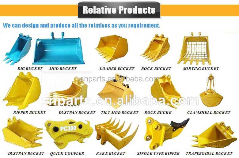 Sk60 Hydraulic Thumb Yellow or Others Q345B Mini Excavator Hydraulic Clamp
