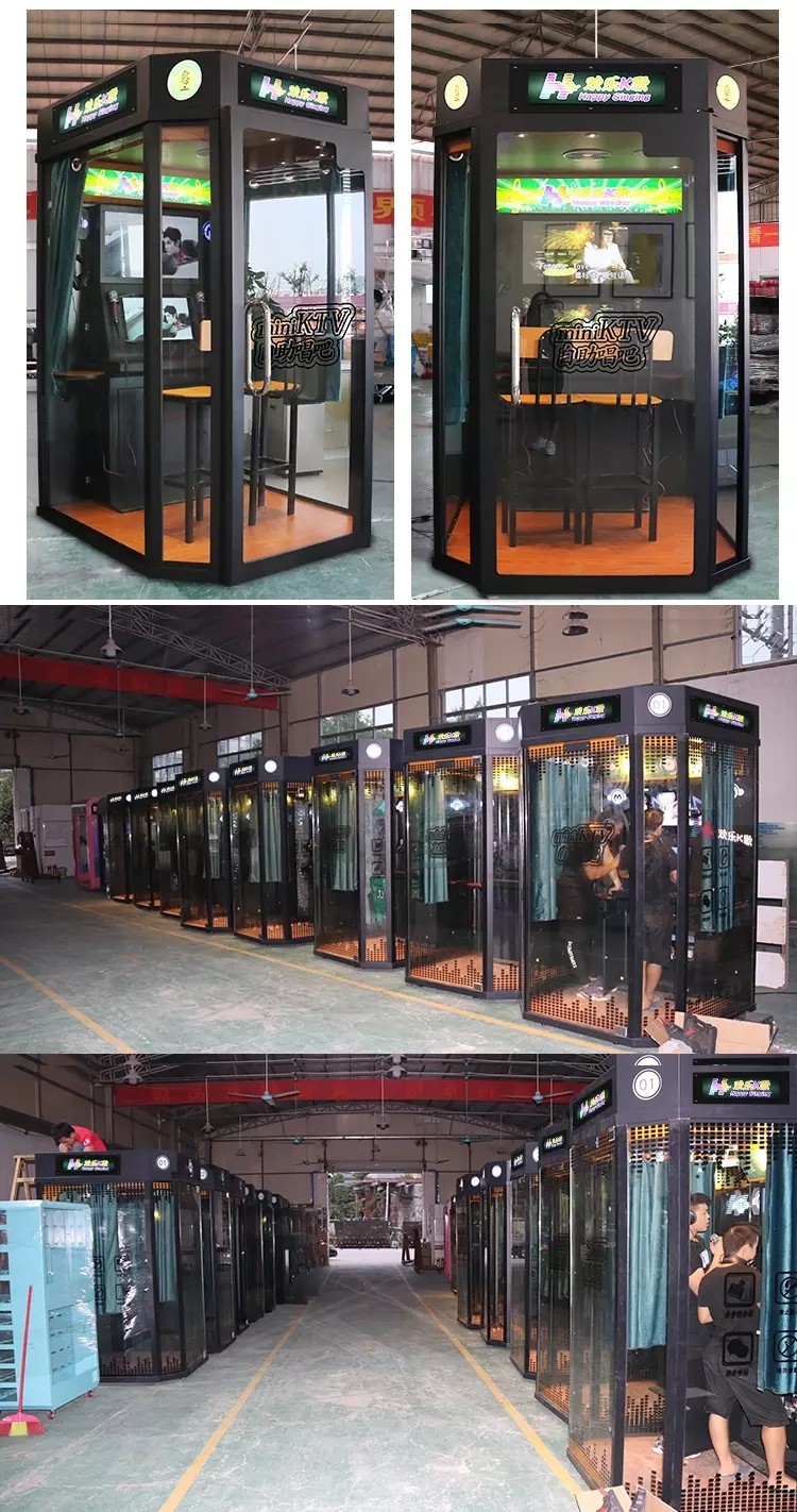 Singing Bar / House Coin Operated Karaoke Machine For Indoor Playground