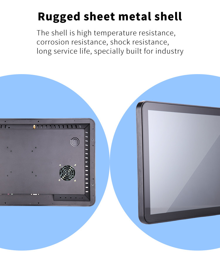 21Inch Touch Screen Monitors I3 Mount Window10 Waterproof Industrial Panel Pc