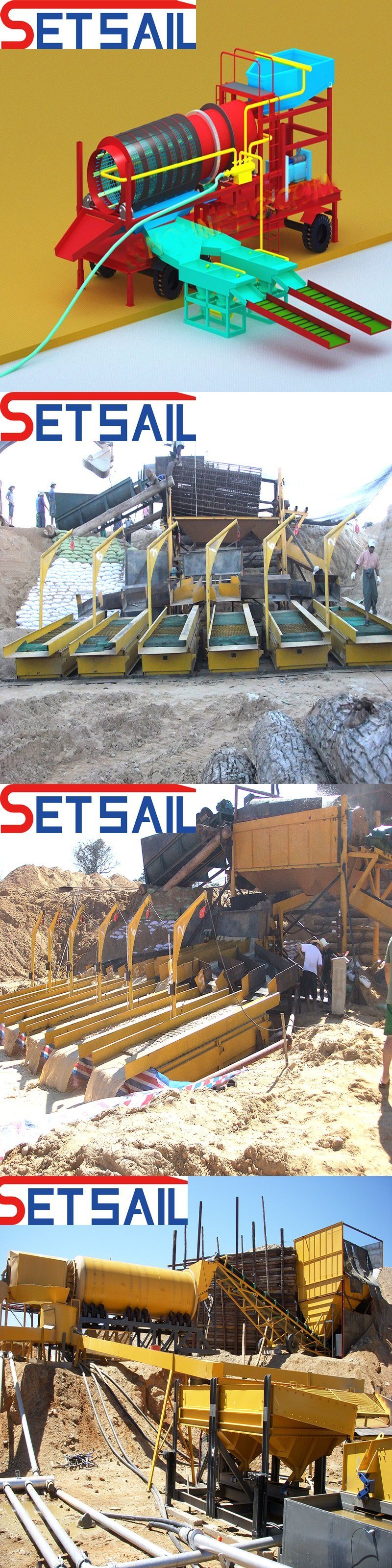 High Performance Centrifuge Gold Machinery for Diamond Equipment