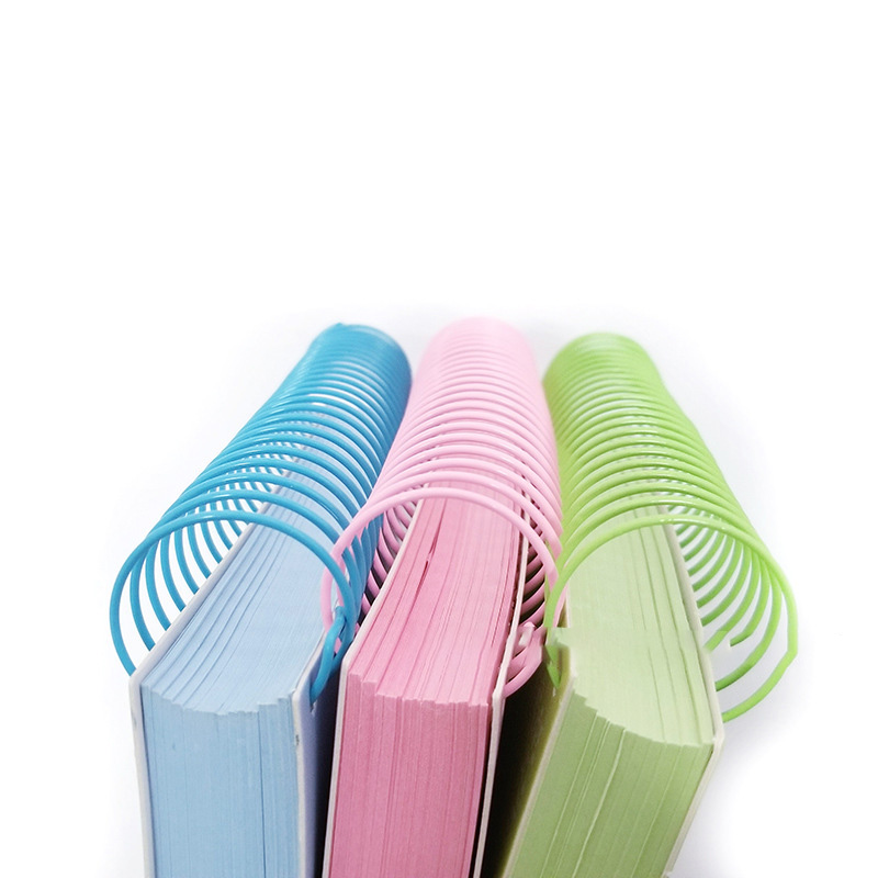 Hardcover Paper A5 A6 Large Coil 300 Inner Page Portable Notepad Notebook for Office