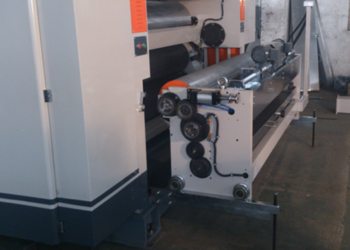 Corrugated Cardboard Single Facer Machine , Carton Box Production Line