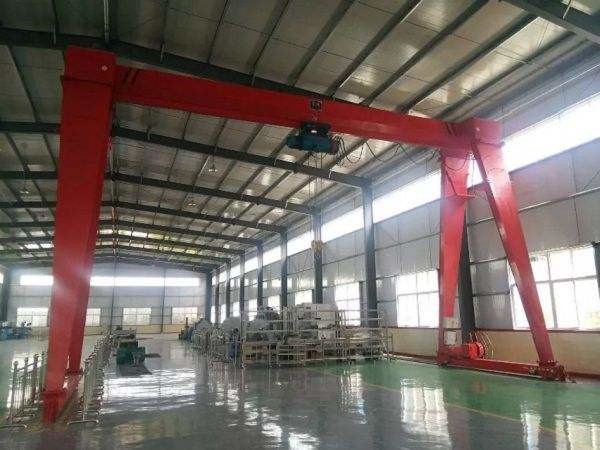 Manual Control Double Girder Overhead Cranes 1-30t Capacity for Heavy Loads