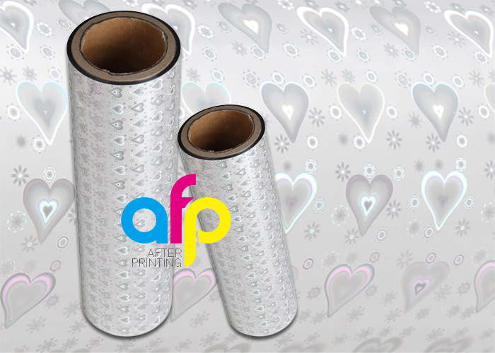 Polyester Laser Holographic Film 22 Micron Thickness 10 - 18mpa Compound Pressure