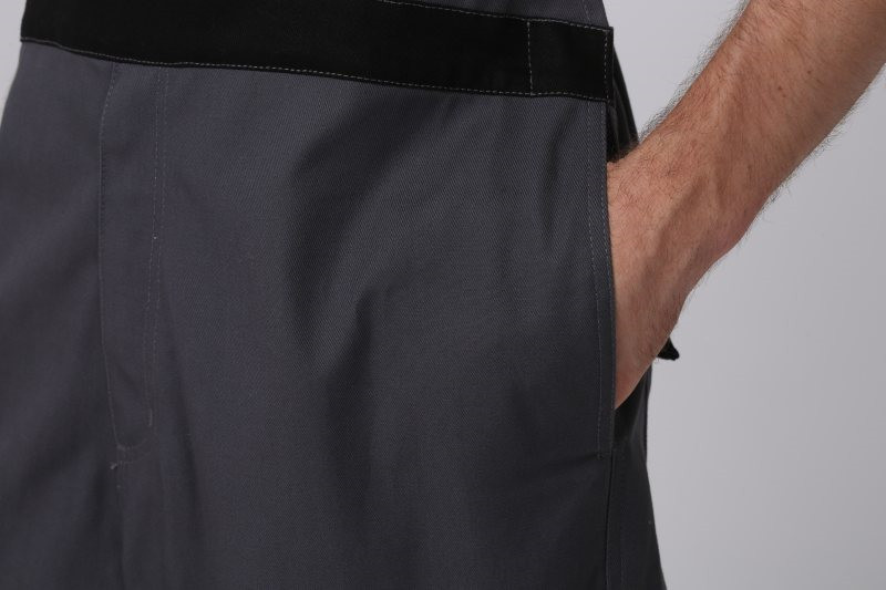 350gsm Arc Protection Clothing Velcro Fastener Fire Retardant Bib Overalls