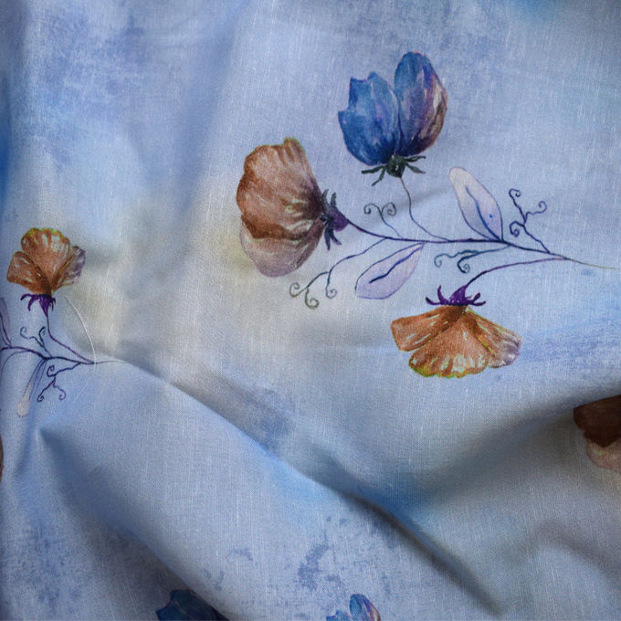 70% Tencel Fabric Plain Weave Fabric 140gsm Blended Fabric Wrinkle Resistan