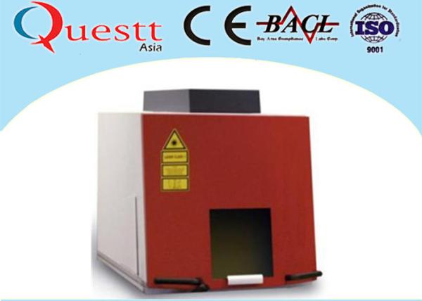 CE Jewellery Laser Marking Machine 20 Watt For Gold Silver , Sealed Working