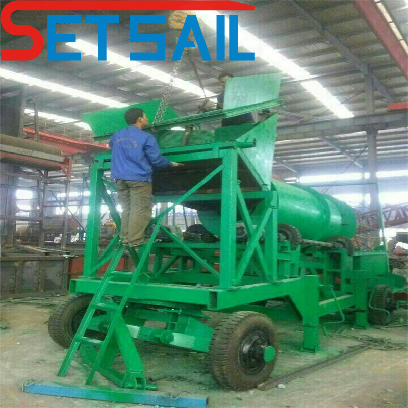High Profit Land Gold and Diamond Equipment with Trommel
