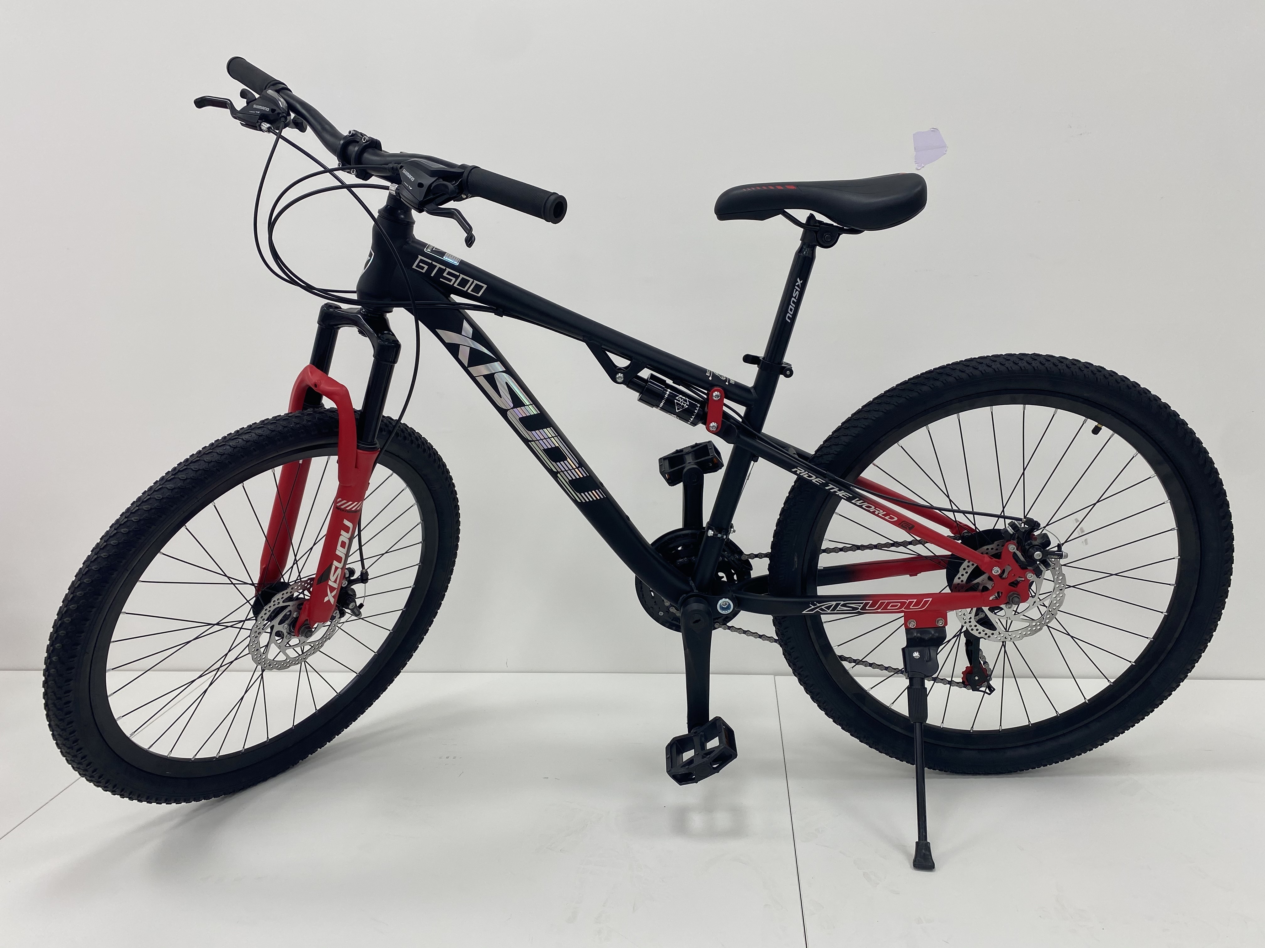 26" Wheel Folding Mountain Bike Derailleur 18 Gears OEM/ODM Rear Wheal Disc Brake