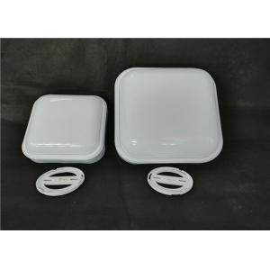 18W 24W LED Bulkhead Lamp / Square White Bulkhead Ceiling Light For Bedroom