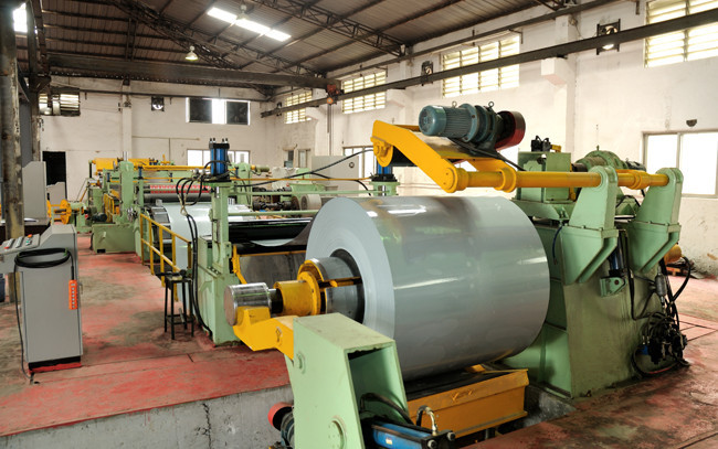 Mini Steel Slitting Lines , High Speed Cut To Length Line Machine
