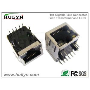  RJ45 with transformer RJ45 jack LED Manufactures