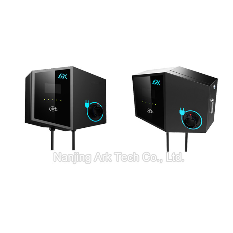 22KW 32A AC Level 2 EV Charger Point For Electric Car With Ethernet And OCPP Connection