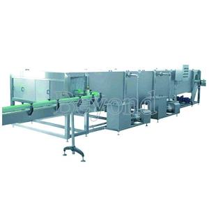 SUS304 Carbonated Beverages Pasteurization Tunnel Stepless Speeding