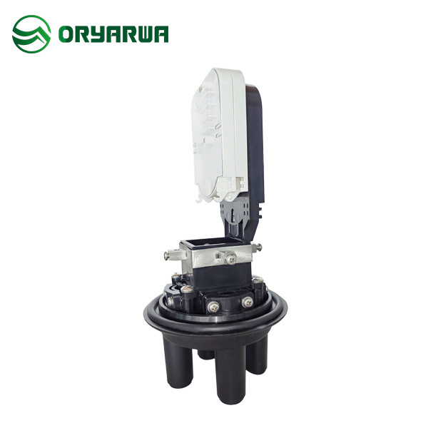 Fiber Cable 12/24/36/48 Cores Vertical Joint Box FTTH Fiber Optic Closure Outdoor