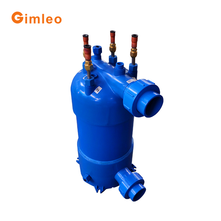 33KW Industrial Water Condensers Tubular Heat Exchanger for Food Shop