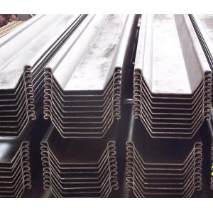 Cold Rolled U Type Steel Sheet Pile EN10249-1 / EN10249-2 Different Specificatio