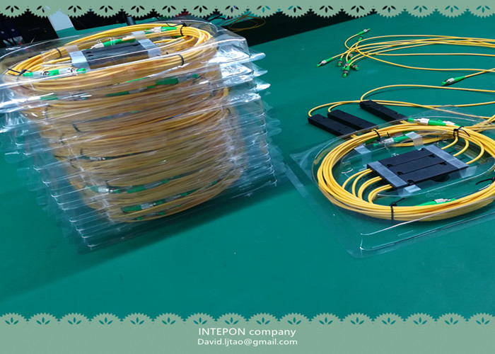 Fiber coupler, made in China, 40: 60 coupling ratio, 3.0mm loose tube, FC/APC connector.